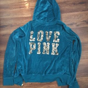 Victoria’s Secret pink zipper hoodie